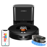 Робот пылесос и швабра LDS Liectroux T9, умная влажная и сухая уборка, со станцией самоочистки, многоэтажные карты, мощное всасывание 6.5КПа, carpet boost, антизапутывающиеся щетки, Dual-Band WiFi 2.4/5ГГц